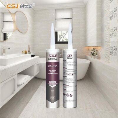 Long Lasting Fungal Defense Neutral Curing Silicone Sealant For Damp Zones