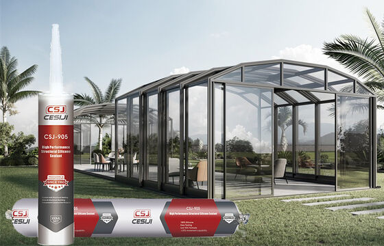 RTV Structural Silicone Sealant ±25% Movement For Aluminum Curtain Wall