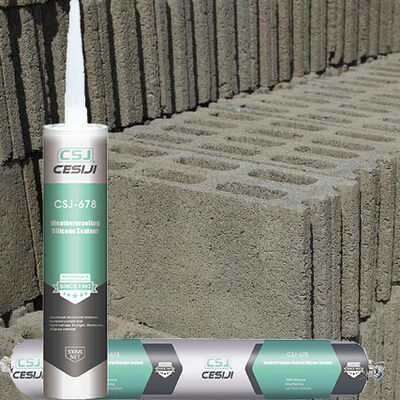 All Purpose Weatherproofing Silicone Sealant -50C To 150C Flexibility UV Stable