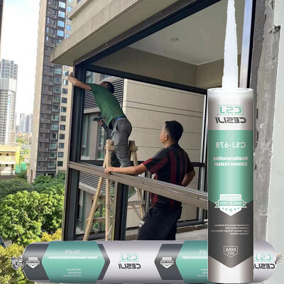 CSJ-678 Multi Substrate Silicone Sealant ASTM C920 Certified For All Climates