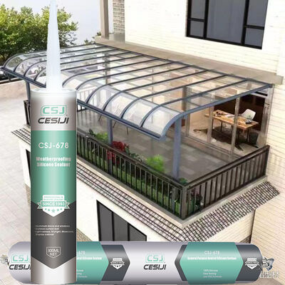 High Adhesion Weatherproof Silicone Sealant No Primer Required Quick Setting