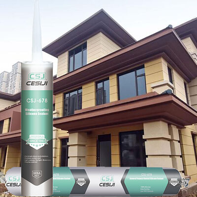Extreme Temp Silicone Sealant -50c To 150c Flexible For Doors Windows Joints