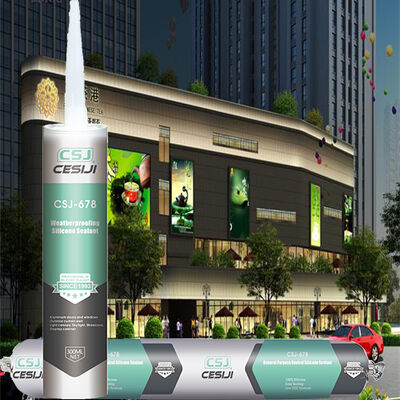 Fast Extrusion Weatherproofing Silicone Sealant 250mL/min Colored Versions