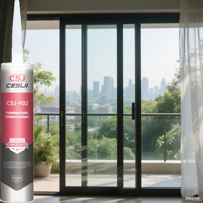 Weatherproof Acetic Silicone Sealant 300mL With UV And Water Resistance