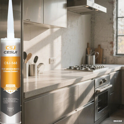 High Flexibility RTV Silicone Sealant For Doors Windows And Outdoor Glazing