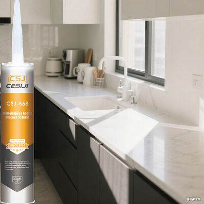 Fast Bonding Acetoxy Silicone Sealant For All Purpose Glazing