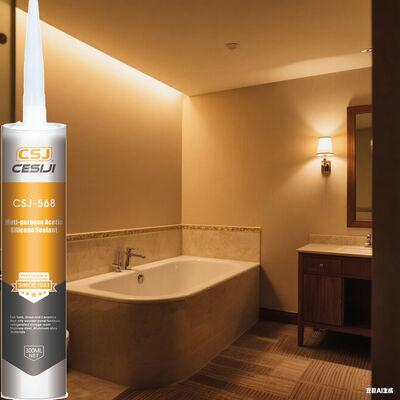 Quick Drying Multi Purpose Silicone Sealant Weatherproof With Superior Adhesion
