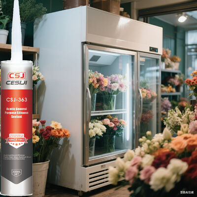 Multi Purpose Acetic Silicone Sealant Non Hardening For Doors Windows Caulking