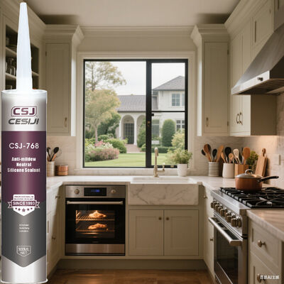 Environment Friendly Neutral Silicone Sealant Flexible From - 50℃ To 150℃
