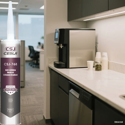 Kitchen Mildew Resistant Silicone Sealant For Humid Temperature & Sanitary Areas