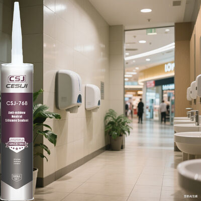 Anti Mold Neutral Cure Silicone Sealant 18 Month Shelf Life For Kitchen Bathroom