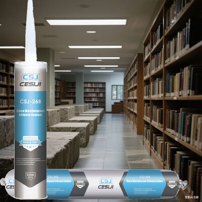 Stone Friendly Neutral Silicone Sealant UV Ozone Resistant For Curtain Walls