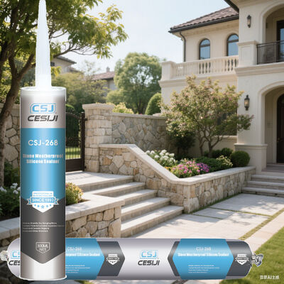 Custom Color Stone Silicone Sealant Neutral Cure With Strong Weather Resistance