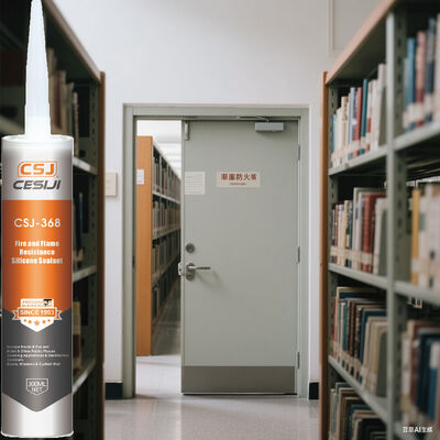 Strong Adhesion Fire Resistant Silicone Sealant Weatherproof for Public Areas