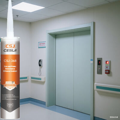 Flame Resistant Fireproof Silicone Sealant for Windows Doors Glazing Flexibility