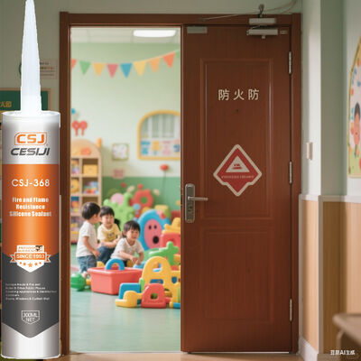 Fireproof Silicone Sealant For Electronic Installations Curtain Wall Systems