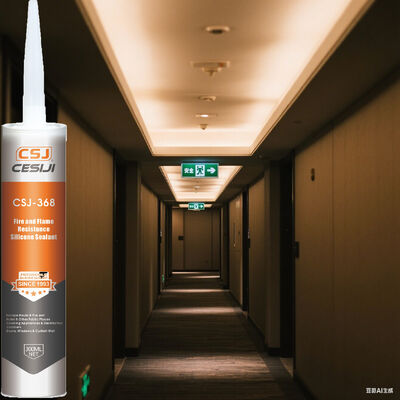 Customizable Fire Silicone Sealant Red For Construction Joints Fire Sealing