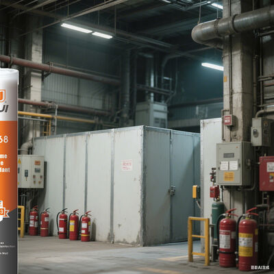 Low VOC Fire Resistant Silicone Sealant Fast Tack Free For Public Space Safety