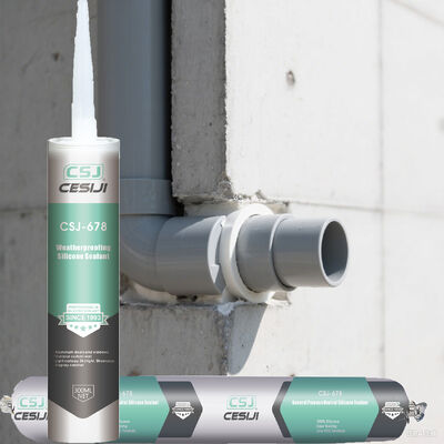 Flexible Weatherproofing Silicone Sealant UV Ozone Resistant For Concrete