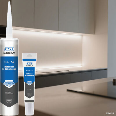 Multi Color MS Polymer No Nail Adhesive For Seamless Decor Bonding