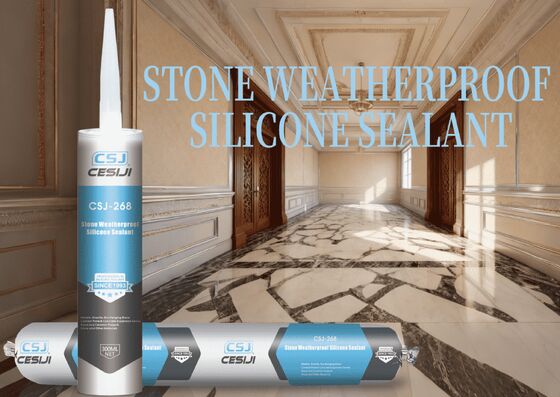 Neutral Cure Stone-Specific Silicone Sealant with Custom Color & Strong Weather Resistance