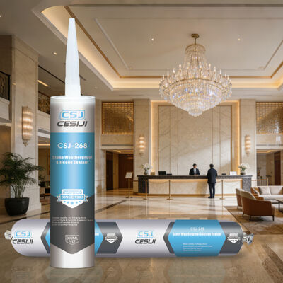 Neutral Cure Stone-Specific Silicone Sealant – Ideal for Marble, Granite, Dry Hanging Stone & Construction Projects