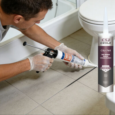 Mold-Resistant Neutral Cure Silicone Sealant – Specially Formulated for Bathrooms, Kitchens & Humid Toilets