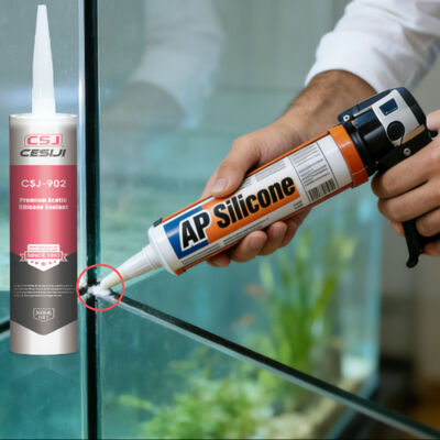 High-Speed Drying Acetic-Cure Silicone Sealant – Industrial Weatherproof for Aluminum Windows & Glass
