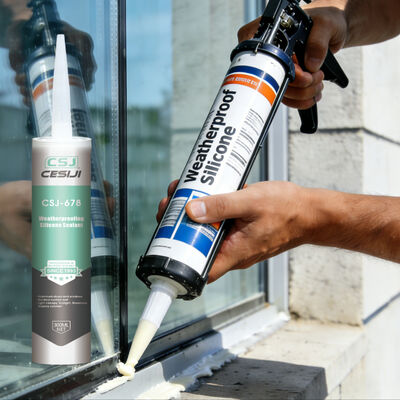 Rapid-Cure Weatherproof Silicone Sealant – Outdoor Exterior Walls, Ultra Weather Resistant, Flexible, UV Resistant & Waterproof