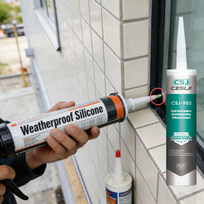 Weatherproof UV Resistant Silicone Sealant – Rapid-Cure, Flexible for Outdoor Exterior Walls All-Weather, UV-Protected & Waterproof Outdoor Use