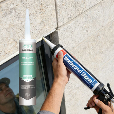 Weatherproof Silicone Sealant – Rapid-Cure, Flexible, Waterproof for Outdoor Exterior Walls