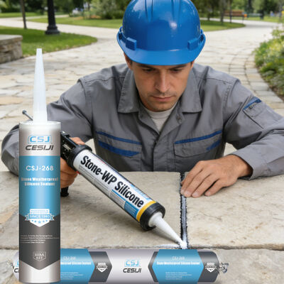 Exterior Wall & Stone Bonding Sealant – Neutral-Cure Formula for Marble, Granite, Dry-Hanging Stone & Construction Projects