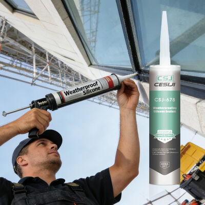 Weatherproof Silicone Sealant – Rapid-Cure Formula for Strong, Flexible & Waterproof Sealing on Outdoor Exterior Walls