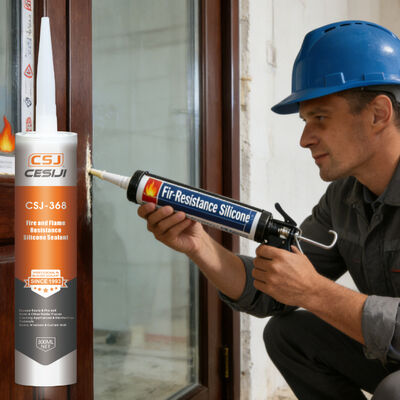 High-Performance Fire & Flame-Resistant Silicone Sealant – Perfect for Hotels, Crowded Public Spaces, Fire Exits & Building Sealing Applications