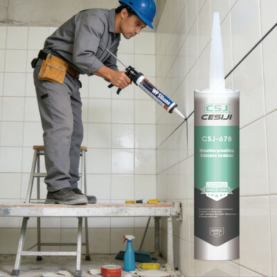 Waterproof & UV-Resistant Silicone Sealant with Rapid-Curing & Flexible Properties for Outdoor Exterior Wall Applications