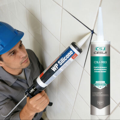 Ultra Weatherproof Rapid-Cure Silicone Sealant – Waterproof UV-Resistant Flexible Sealant for Outdoor Exterior Wall