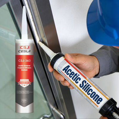 GP General-Purpose Acetic-Cure Silicone Adhesive Sealant 300mL – Suitable for Bonding and Sealing PVC and Steel Substrates