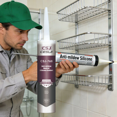 Mildew-Resistant Neutral-Curing Silicone Sealant – Ideal for Bathrooms, Kitchens & High-Humidity Areas