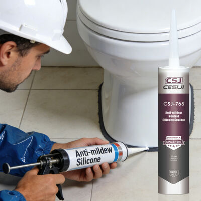 Mildew-Resistant Neutral-Cure Silicone Sealant – Perfect for Bathrooms, Kitchens & High-Humidity Environments
