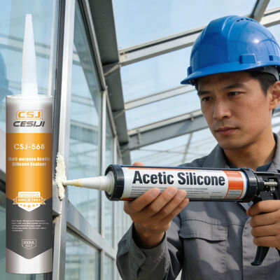 High-Adhesion Multi-Purpose Acetic-Cure Silicone Sealant – Extreme Weather Resistance & Long-Lasting Glass Bonding