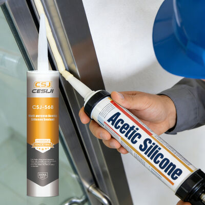 High-Adhesion Multi-Purpose Acetic Silicone Sealant – Extreme Weather Resistance & Long-Lasting Glass Bonding