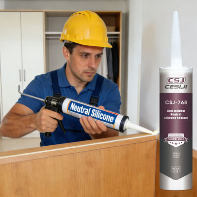 Mildew-Resistant Neutral Silicone Sealant – For Bathrooms, Kitchens & Humid Environments