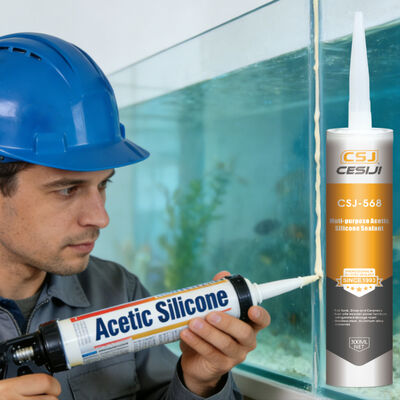 High-Adhesion Multi-Purpose Acetic Silicone Sealant | Extreme Weather Resistance for Long-Lasting Glass Bonding & Sealing