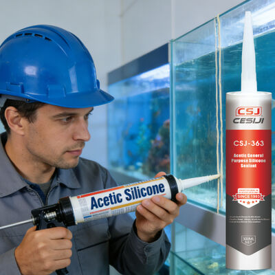 General-Purpose 300ml GP Acetic-Cure Silicone Sealant – General Purpose for PVC & Steel Sealing Bonding