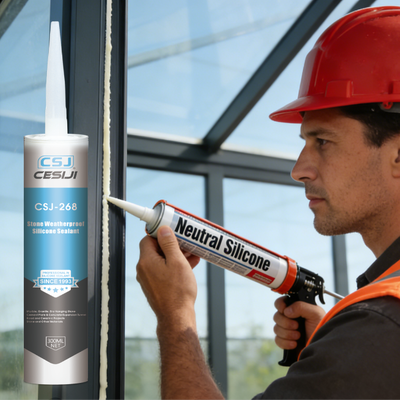 High Performance Neutral Cure Silicone Sealant for Exterior Walls, Stone Bonding & General Construction
