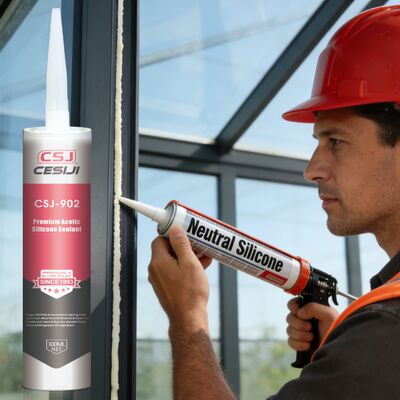 High-Speed Curing Acetic Silicone Sealant – Industrial-Grade Weatherproof Sealant for Aluminum Window Frames & Glazing