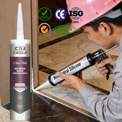 Anti-Mold Neutral-Cure Silicone Sealant for Bathrooms & Kitchens in High-Humidity Environments