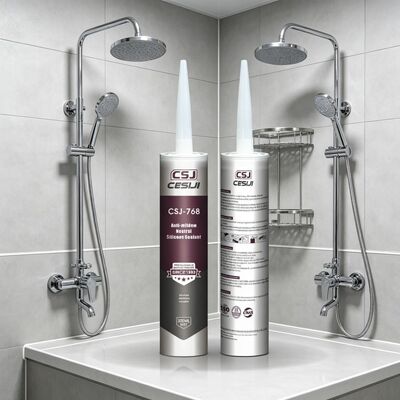 Mildew Resistant Silicone Sealant Ideal For Cracks And Gaps In Bathrooms Kitchens