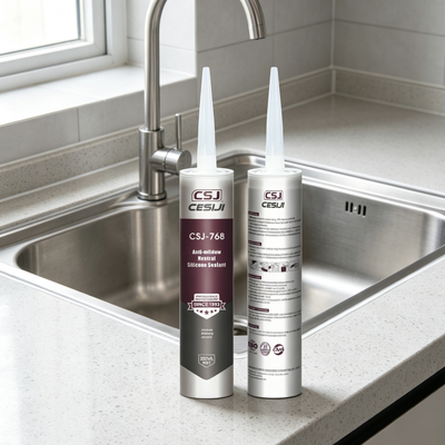 Mildew Resistant Silicone Sealant Formulated To Resist Fungi And Moisture Growth