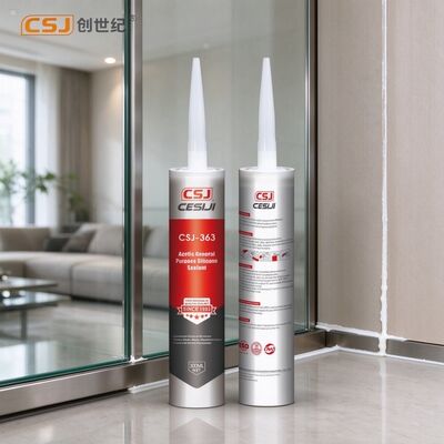 GP Acetic Silicone Sealant - One Component, Fast Curing For Indoor Use